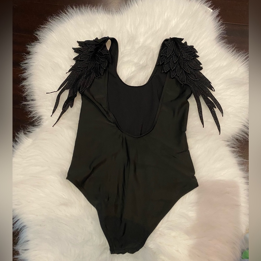 Black Angel wings swimsuit